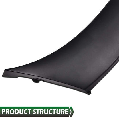 Solid Spare Front Bumper End Caps Set of 2 Fit For 2005-2011 Toyota Tacoma Black