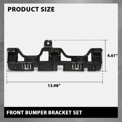 Solid Spare Front Bumper Bracket Fit For 2018-2021 Lexus NX300 NX300h With F Sport Package