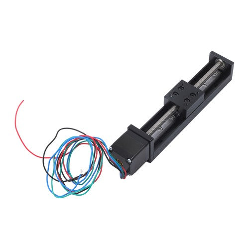 Solid Spare T6 100mm Mini Linear Rail Slide Actuator Screw Motion with NEMA11 Stepper Motor