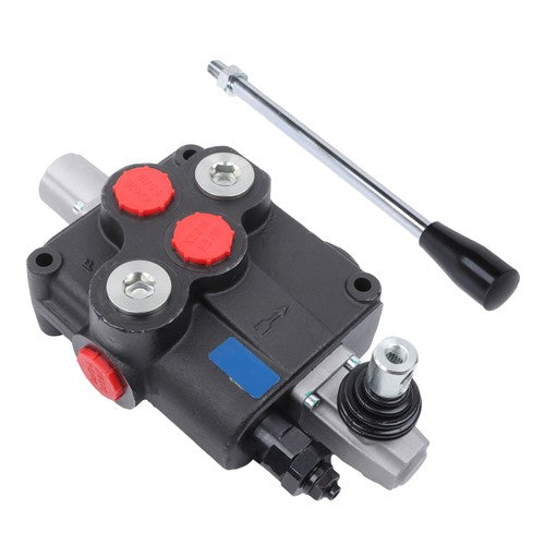 Solid Spare 32GPM 1Spool Hydraulic Directional Control Valve Open Double Acting