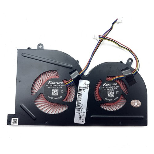 For MSI GS63 GS63VR GS73 GS73VR MS-16K2 BS5005HS-U2F1 U2L1 CPU & GPU Cooling Fan