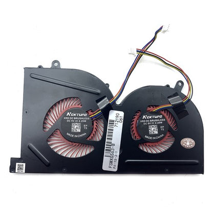 For MSI GS63 GS63VR GS73 GS73VR MS-16K2 BS5005HS-U2F1 U2L1 CPU & GPU Cooling Fan