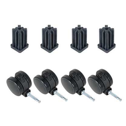 Solid Spare 4 Pack Caster Wheel For Weber Spirit Series For Weber Summit Gas Grills