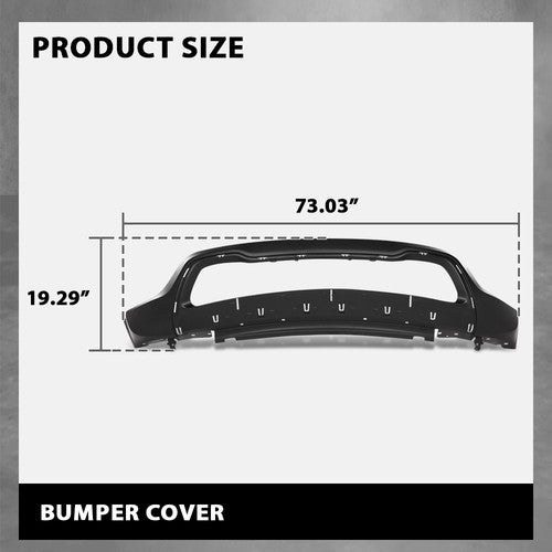 Solid Spare Fit For 2014 2015 2016 Jeep Grand Cherokee Front Lower Bumper Cover 68143076AD