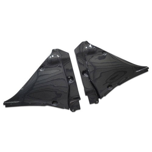 For 2008-2016 Nissan R35 GTR JD Style 08 Carbon Fiber Brake Fulid Battery Cover