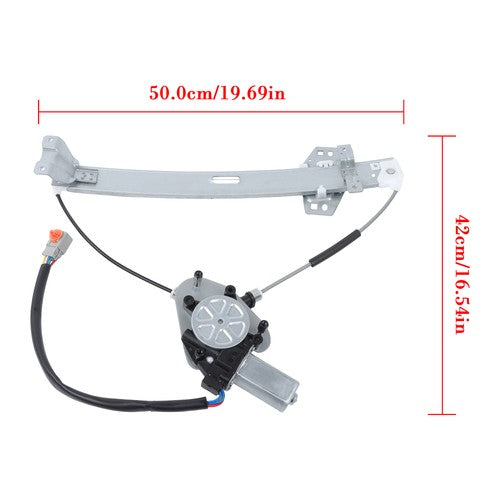 Solid Spare For Acura CL 2003 751-164 Front Left Electric Window Actuator Assembly w/Motor
