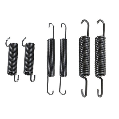 Solid Spare Golf Cart Brake Shoes& Spring Kit Fit For E-Z-GO TXT Medalist 1997-Up RXV 2008+