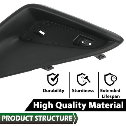 Solid Spare Fit For 18-19 Toyota C-HR RH Right Passenger Side Bumper Insert Cover Plate