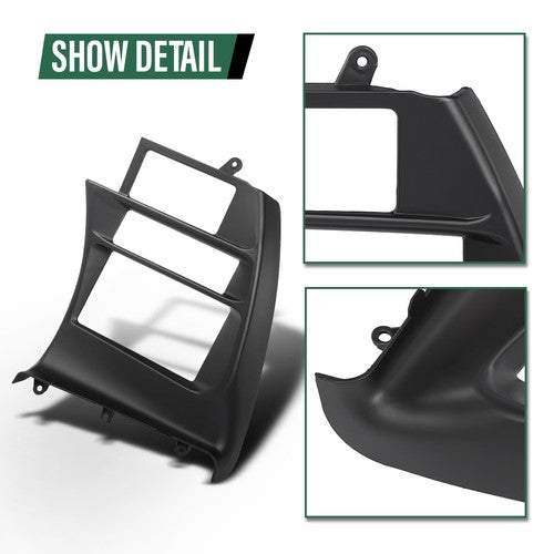 Solid Spare Dash Radio Climate Control Trim Bezel Fit For 1994-1996 Chevrolet Corvette C4