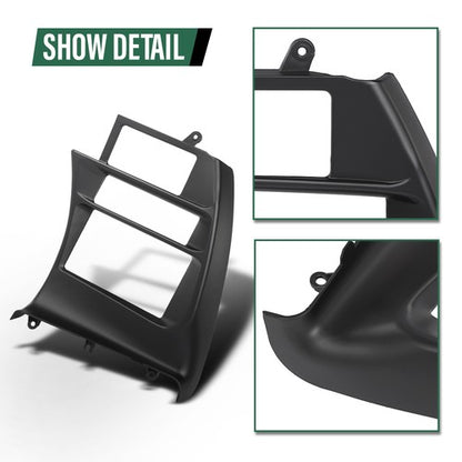 Solid Spare Dash Radio Climate Control Trim Bezel Fit For 1994-1996 Chevrolet Corvette C4