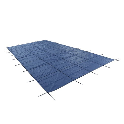 Solid Spare Inground Pool Safety Cover 20' × 40' Rectangle Safety Pool Covers Blue Mesh