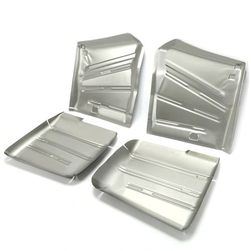 Solid Spare 4 Set Floor Pans For 1958 Chevrolet Impala Bel Air Biscayne Delray