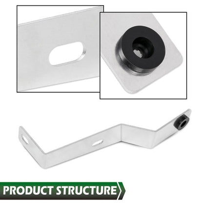 Solid Spare Aluminum Rear Fender Brace Stays Bracket Fit For 87-06 Yamaha Banshee 350 YFZ350