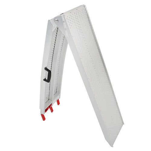 Solid Spare For SUV Trailer Dirt Bike 1PC 7.5FT x 6" 750LBS Folding Motorcycle Loading Ramp
