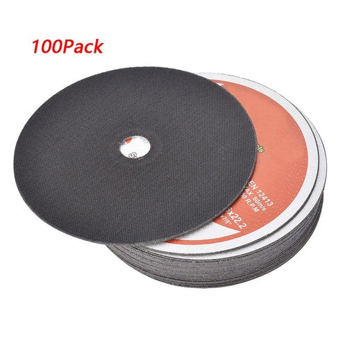 Solid Spare 100 Pack 5"x0.040"x7/8" Cut-off Wheel - Metal & Stainless Steel Cutting Discs