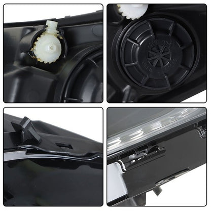 Solid Spare Fit For Chevy Cruze 2016-2018 Right Passenger Side Headlamp Headlight LED Clear
