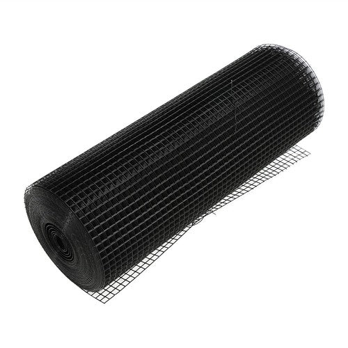 Solid Spare 24in×50ft 1/2Inx1/2In Hardware Cloth Chicken Wire Fence Vinyl Coated Welded Mesh