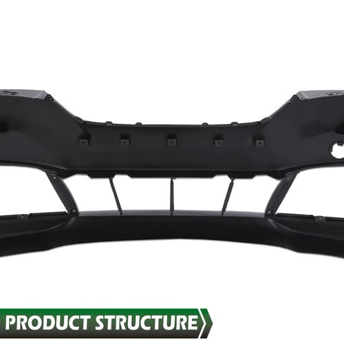 Solid Spare Front Bumper Cover Fascia Fit For 2010 2011 2012 Hyundai Genesis Coupe