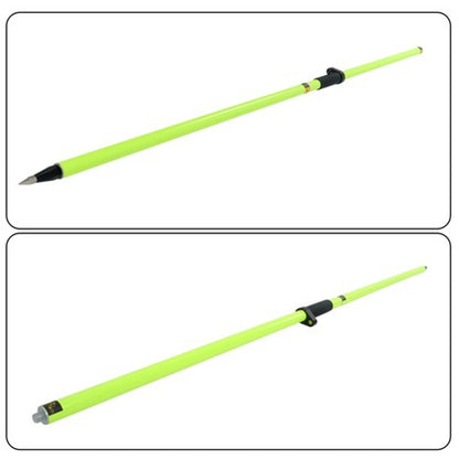 Solid Spare New Aluminum GPS Rover Rod GPS Pole Land Surveying 6.5FT/2M