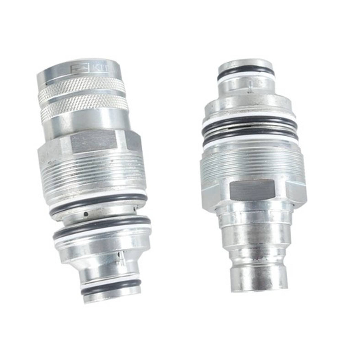 Solid Spare For Bobcat T140-T595 Male & Female Flat Face Coupler Kit 6679837 6680018