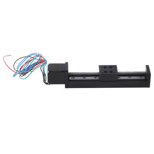 Solid Spare T6 100mm Mini Linear Rail Slide Actuator Screw Motion with NEMA11 Stepper Motor