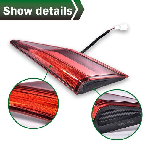 Solid Spare Fit For 2016-2020 Honda Civic Rear Inner Tail Light Brake Lamp Right Side