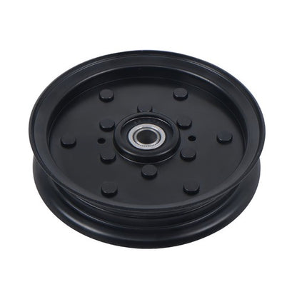 Solid Spare New Flat Idler For Hustler Pulley Kit 126124 Replaces 604231