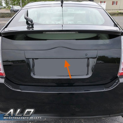 Solid Spare Fit For 04-09 Toyota Prius Molded Rear Tailgate Liftgate Handle Trim Black