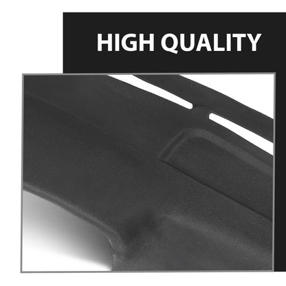 Solid Spare Fit For 1989-1995 Toyota 4Runner & Pickup TPE Dashboard Dash Cover Overlay Black