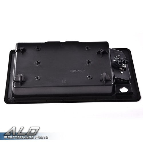 Solid Spare Rear Right Cargo Door Handle & License Plate Holder Fit For Ford E150 E250 E350