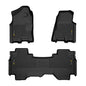 Solid Spare TPE Floor Mats All Weather Liners Fit For 19-24 Dodge Ram 1500 Crew Cab New Body