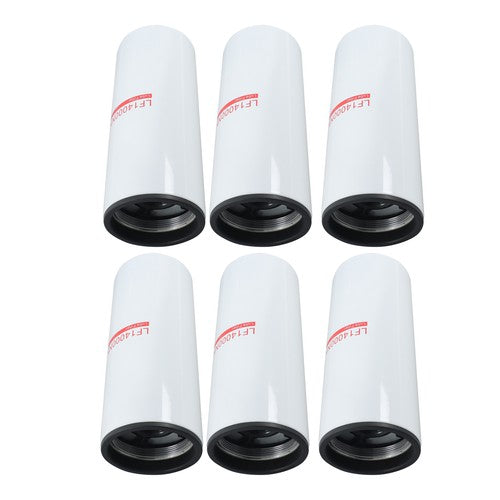 Solid Spare For Cummins ISX ISM QSX QSM X15 Replaces LF9001 Set of 6 Oil Filters LF14000NN