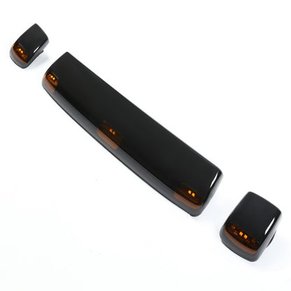 Solid Spare For Chevy Silverado GMC 2500HD 3500HD 2015-2019 Amber Cab Roof Marker LED Lights
