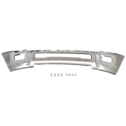 Solid Spare For Dodge RAM 2500 3500 2010-2018 Split-type Front Bumper W/o Sensor Hole Chrome
