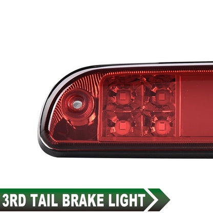 Solid Spare LED Third 3rd Brake Light Fit For 93-11 Ford Ranger 99-16 F-250 F-550 Super Duty