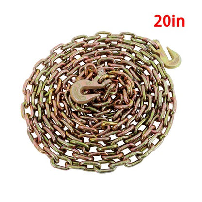Solid Spare Tow Chain Binder Tie Down Flatbed Truck Trailer Chain 5/16" x 20' G70