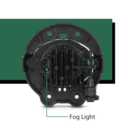 Solid Spare Fit For Jeep Cherokee 2019-2022 LED Driving Fog Light Lamp Left=Right 68410368AB