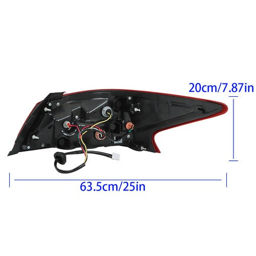 Solid Spare Fit For Nissan Altima 2016-2018 Brake Lamp Tail Light Rear Left Driver Assembly