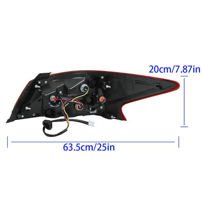 Solid Spare Fit For Nissan Altima 2016-2018 Brake Lamp Tail Light Rear Left Driver Assembly