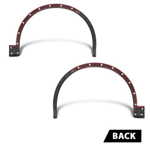 Solid Spare Front Left+Right Fender Flare Wheel Well Arch Molding Fit For 18-20 Audi Q5 Base