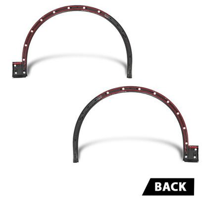 Solid Spare Front Left+Right Fender Flare Wheel Well Arch Molding Fit For 18-20 Audi Q5 Base