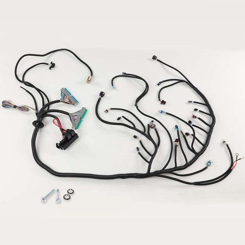 Solid Spare Fit For 2003-2007 LS Vortec Standalone Wiring Harness Drive By Wire w/ 4L60E New