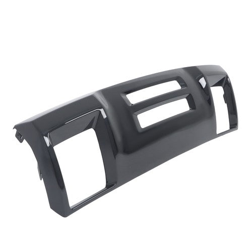 Solid Spare Front Lower Air Dam Deflector Plastic Compatible For GMC Canyon 2018-2020 Black