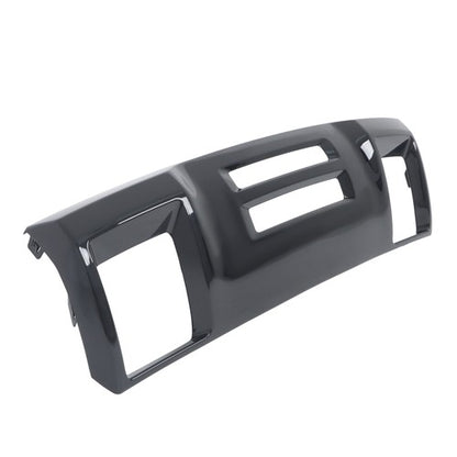 Solid Spare Front Lower Air Dam Deflector Plastic Compatible For GMC Canyon 2018-2020 Black