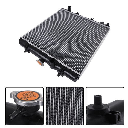 Solid Spare 3C081-17100 Tractor Radiator for Kubota M100 M110 M8540 M8560 M9540 M9960