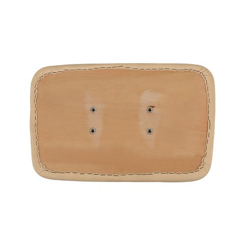 Solid Spare Seat Back Assembly Leathers Replacement Buff 1979-1999 For Club Car DS Golf Cart