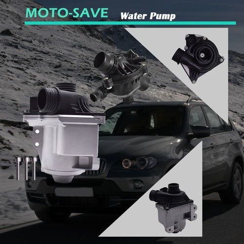 Solid Spare For 13-15 BMW 535ixDrive 640i 640i 740i 11517588885 Water Pump Kit Thermostat