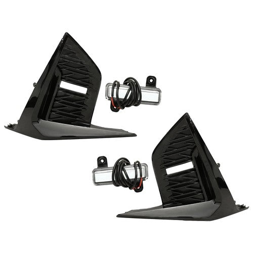 For 2017-2020 Lexus IS200t IS350 Front Bumper Set to 2021+ F-Sport W/Spoiler Lip
