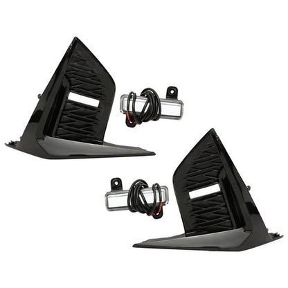 For 2017-2020 Lexus IS200t IS350 Front Bumper Set to 2021+ F-Sport W/Spoiler Lip