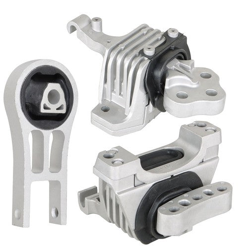 Solid Spare 3PCS Complete Engine Motor &Transmission Mount For Jeep Cherokee Chrysler 200